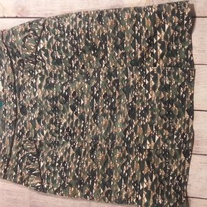 edme & esyllte Anthropologie midi skirt